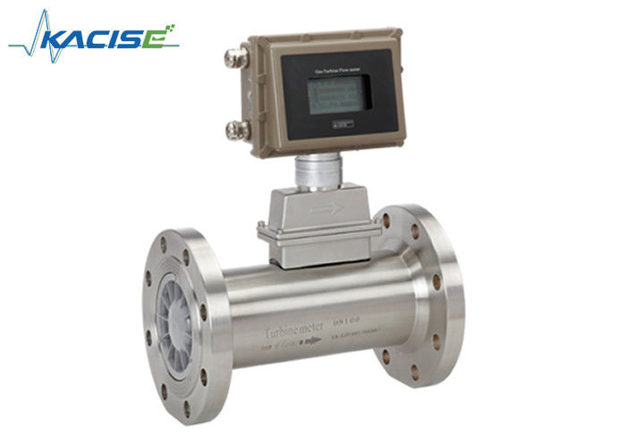 Hoogprecisie LPG-stroommeter / Turbine-stroommeter Compacte structuur Ondersteunt 4-20mA-uitgang