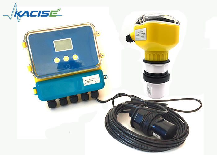 Niet-contact ultrasoon open kanaalstroommeter met breed bereik 0.1L/s~99999.99m3/h en temperatuur -30°C~160°C voor rivier- en kanaalstroommeting