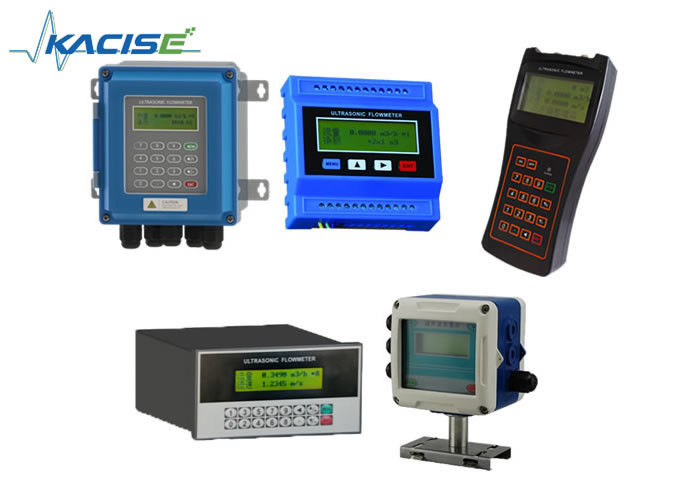 Wandmontage Handheld Ultrasone Stroommeter met nauwkeurige meting voor DN15-6000mm Buizen