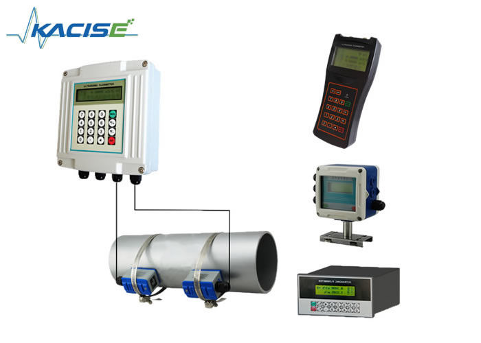Hydraulische ultrasone stroommeter met RS485 Modbus Kleine afmeting voor DN15-6000mm vloeistofmeting