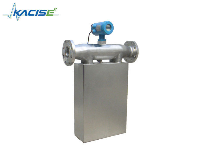 Explosiebestendige DN40mm LCD-scherm Coriolis massa-stroommeter voor hydraulische olie