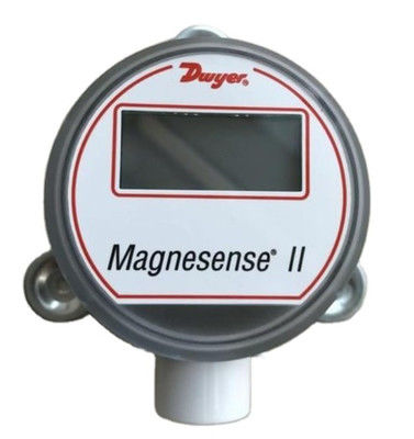 Dwyer Magnesense MS-111 Micro-differentiële drukzender met hoog nauwkeurig veld, instelbare robuuste behuizing