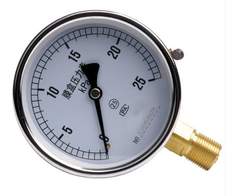 KMC-YE-100 drukmeter van roestvrij staal met IP65-beschermingsgraad en meetbereik -1KPa-205KPa