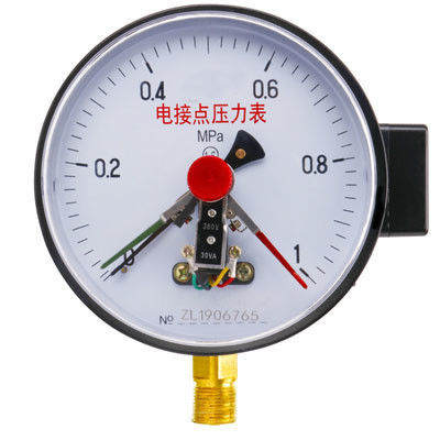 KMC-YXC150 elektrische contactdrukmeter van roestvrij staal, schokbestendig, met 145 mm dialdiameter en meetbereik van 0-60 MPa