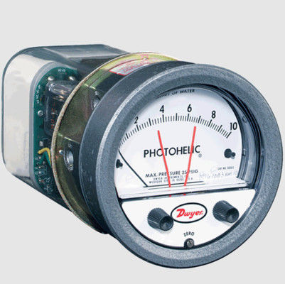Dwyer A3000-250PA drukschakelaar/meter met bereik van 0-250 Pa, 3-in-1 functioneel ontwerp en compacte vormfactor