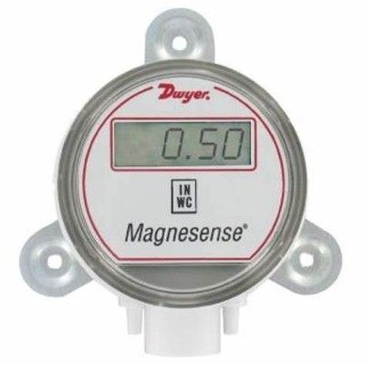 Dwyer MS-serie Magnesense verschildruktransmitter met 4-20 mA-uitgang en ter plaatse selecteerbare bereiken