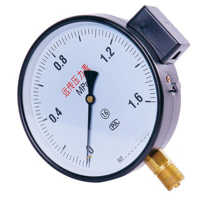 KMC-YTZ150 weerstand Verzendingsdrukmeter met 1,6 nauwkeurigheidsklasse 0-60MPa bereik en M20 × 1,5 verbinding