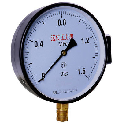 KMC-YTZ150 weerstand Verzendingsdrukmeter met 1,6 nauwkeurigheidsklasse 0-60MPa bereik en M20 × 1,5 verbinding