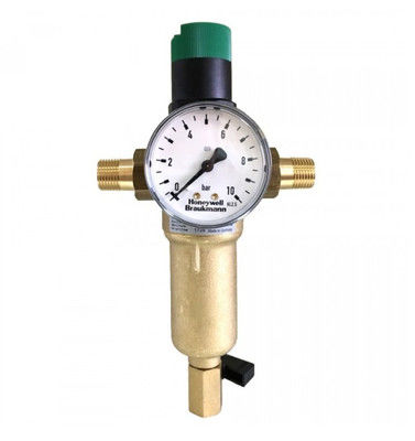 Industriële Honywell Resideo M07M-A10 drukmeter met een bereik van 0 tot 10 bar en een gewicht van 0,5 kg