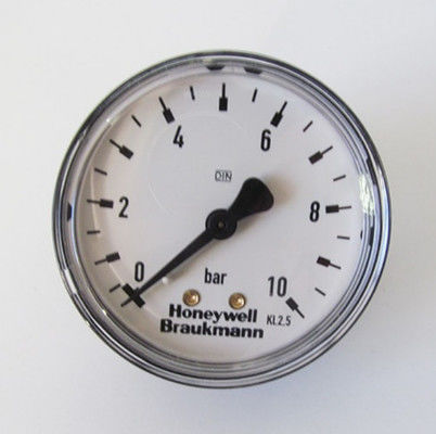 Industriële Honywell Resideo M07M-A10 drukmeter met een bereik van 0 tot 10 bar en een gewicht van 0,5 kg