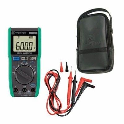 Kyoritsu 1021R digitale multimeter met open-lusspanning < 3,0 V en R03 (1,5 V) × 2 stroombron voor automatische bereikmeting