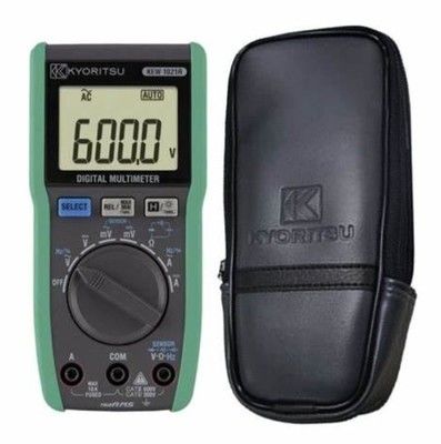 Kyoritsu 1021R Digitale Multimeter voor Diodetoets Openlusspanning 3,0 V Stroombron R03 1,5 V × 2