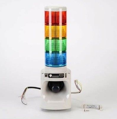 LKEH-serie 40 mm explosieve veilige LED-signaaltoren (model LKEH-402FVF-RYGB-EX)
