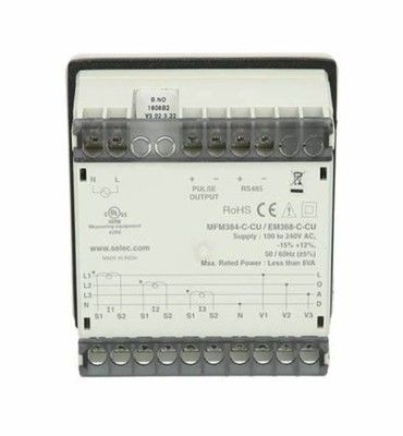 300V AC DC digitale multifunctionele meter 96 x 96 mm paneelmontage energiemonitor met CE RoHS UL & MID-certificering