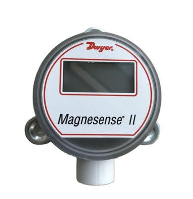 Dwyer Magnesense MS-111 Differentiële drukzender met veldconfigureerbare dubbele uitgangssignalen en robuuste NEMA 4X-behuizing