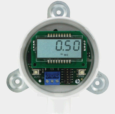 Dwyer Magnesense MS-111 Differentiële drukzender met veldconfigureerbare dubbele uitgangssignalen en robuuste NEMA 4X-behuizing