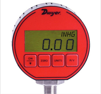 Dwyer-serie DPG Digitale drukmeter Gehalte Rating ontworpen om te voldoen aan NEMA 4/4X IP66 druklimiet 2x drukbereik