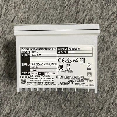 UT35A Digitale temperatuurcontroller met 14-segment kleuren-LCD, laddersequentiebeheer en Ethernet-communicatie