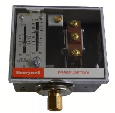 Honeywell Auto Recycle Pressuretrol met 10-150 psi drukbereik SPDT Snap-Acting Switch en roestvrijstalen diafragma