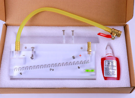 KMC-DP-200 Rode Olie Micro Drukmeter voor Civiele Luchtverdediging & Brandbeveiliging