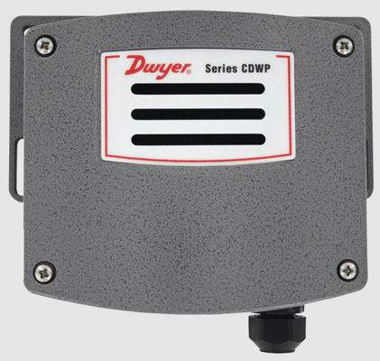 Dwyer EcoGuard CDWP kooldioxide zender niet-lineairheid 16 PPM en drukafhankelijkheid 0,13% van de waarde per mm Hg