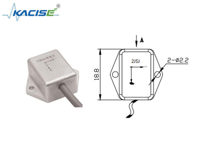 0.5 - 4.5 V-Voltageoutput Twee van de de Versnellingssensor van de Asversnellingsmeter de Hoge Stabiliteit
