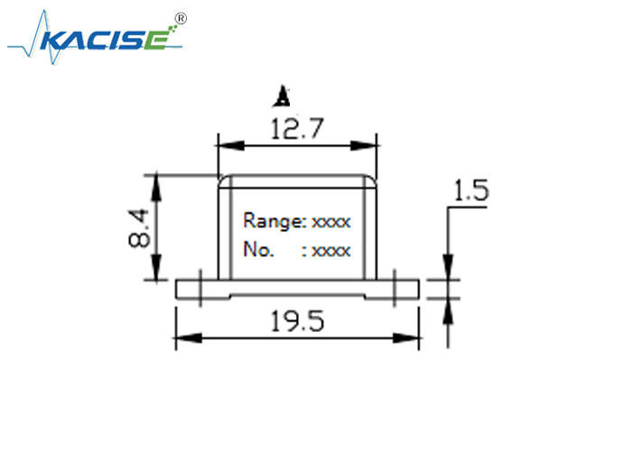 0.5 - 4.5 V-Voltageoutput Twee van de de Versnellingssensor van de Asversnellingsmeter de Hoge Stabiliteit