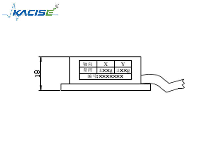 Temperatuurbereik Bi-axiale versnellingsmeter sensor module Trillingsprestaties met een bereik van ±10 g