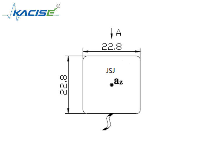 Magnetische zuiglijnse versnellingssensor met een eenassige module en ±10 g bereik voor trillingsprestaties