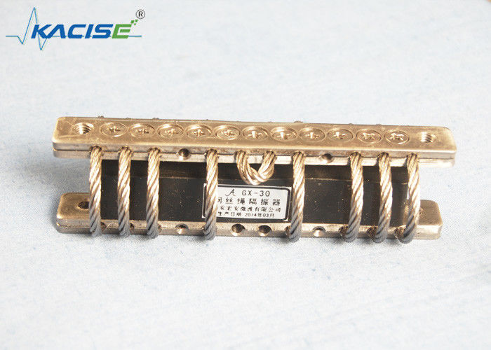 T-type Industrial Pressed Hole Aluminium en roestvrij staal draad touw isolator met 3.5-2000KG laadbereik en 7Hz-15Hz natuurlijke frequentie