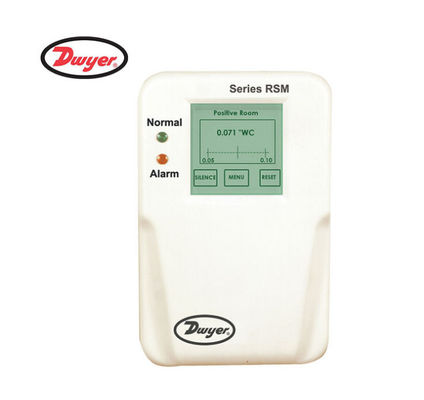 AegisPress Precision Room Monitor met ±0,5% FS-nauwkeurigheid en selecteerbaar uitgangssignaal voor isolatieafdelingen in ziekenhuizen