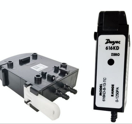 Dwyer-serie 616KD Micro-differentiële druktransmitter met One-Touch-kalibratie en 4-20 mA output voor ±0,25% FS-nauwkeurigheid
