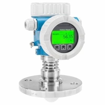 E+H FMR62B radarniveau sensor met een meetafstand van 80 M, een procestemperatuur van -40...+200 °C en een nauwkeurigheid van +/- 1 mm