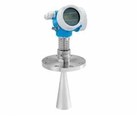 E+H FMR62B radarniveau sensor met een meetafstand van 80 M, een procestemperatuur van -40...+200 °C en een nauwkeurigheid van +/- 1 mm