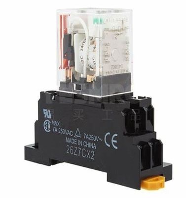 Omron MY2-GS relais voor algemeen gebruik met 24 VDC-werking, 662 Ω spoelweerstand en DPDT-contactformulier