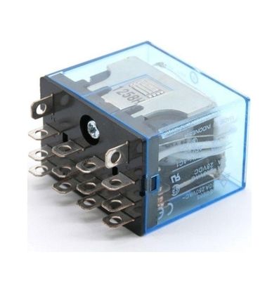 Omron MY2-GS relais voor algemeen gebruik met 24 VDC-werking, 662 Ω spoelweerstand en DPDT-contactformulier