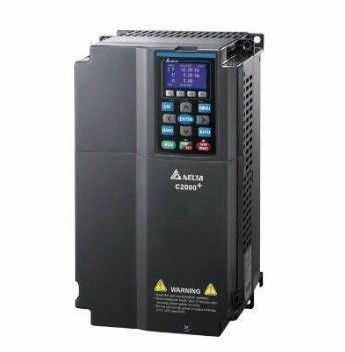 Delta VFD110C43A frequentieregelaar met veldgeoriënteerde besturing, ingebouwde PLC en groot LCD HMI-toetsenbord
