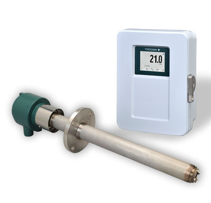 Yokogawa Zr22g Zirconia-zuurstofanalysator met 4-20MA uitgangssignaal en 0,01 tot 100 Vol% O2-meetbereik voor dubbele functionaliteit Zuurstof- en vochtigheidsanalyse