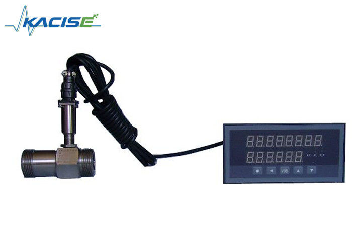 Industriële turbinestroommeter met IP65/IP68-bescherming, roestvrij staal/SS316L/316-materiaal en 0,5% nauwkeurigheid