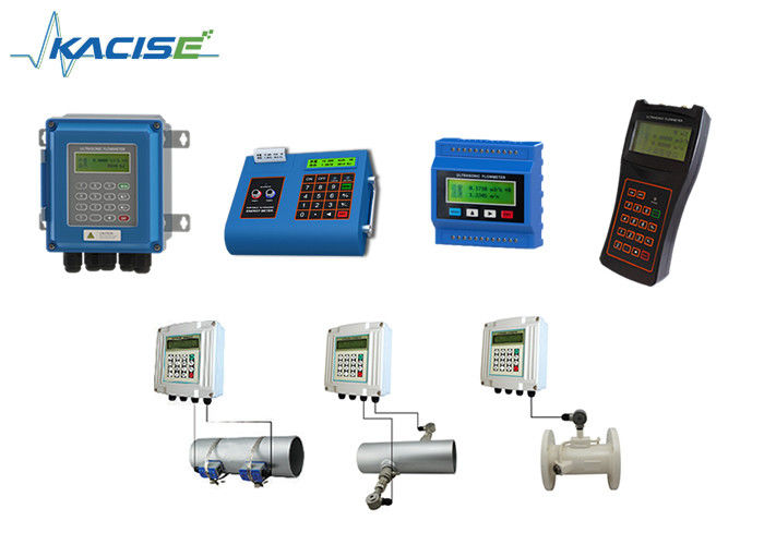 Hydraulische ultrasone stroommeter met RS485 Modbus Kleine afmeting voor DN15-6000mm vloeistofmeting