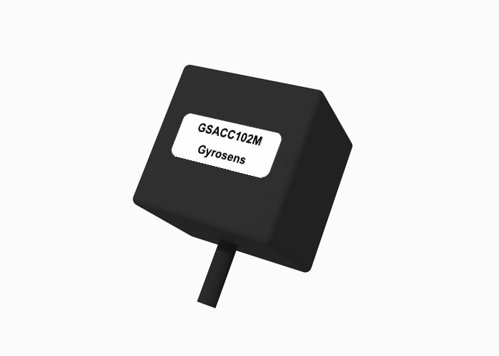 GSACC102M MEMS-versneller met ±10 g Bereik ≤ 1500 Hz Bandbreedte en 100±30 mV/g Gevoeligheid voor trillingsbewaking