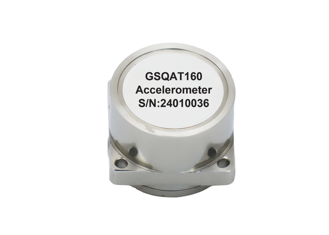 GSQAT160 Quartz Flexibele Versnellingssensor met Bias <20 mg Schaal Factor 2.75 mA/g ± 1.8% en Bias Herhaalbaarheid 1mg