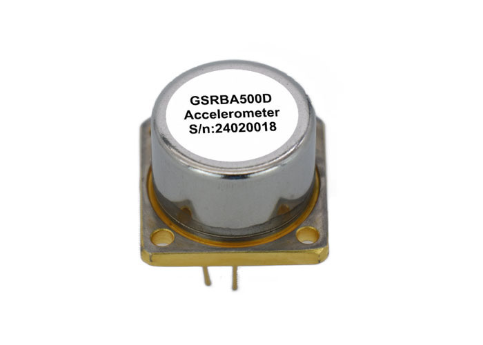 GSRBA500D Quartz flexibele versnellingsmeter met ±70 g bereik, klein formaat 22 mm x 22 mm x 14 mm en hoge betrouwbaarheid voor lucht- en ruimtevaart en toepassingen