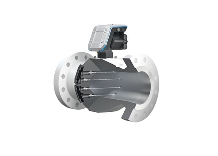 FLOWSIC600-XT Ultrasone stroommeter met OIML R 137 Naleving voor 30% waterstofmeting en PowerIn back-up