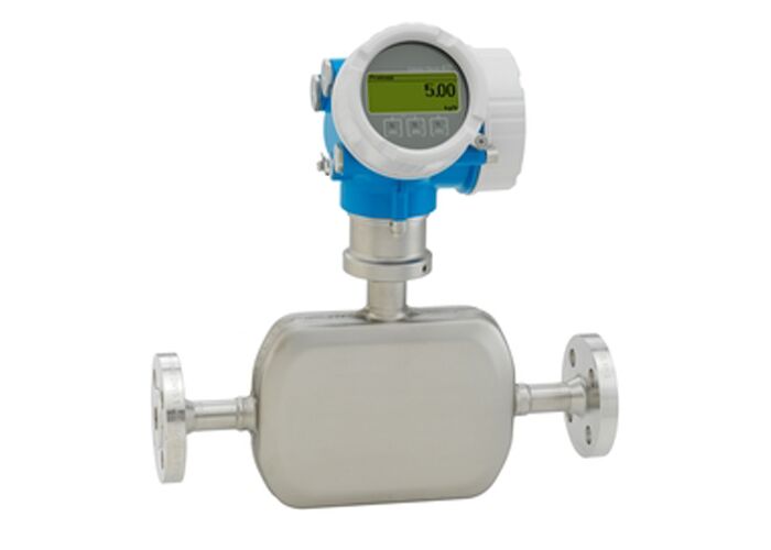Proline Promass A 200 Coriolis-stroommeter met meetbereik van 0 tot 450 kg/uur voor industrieel gebruik