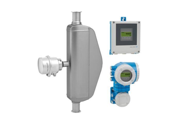 Promass S 500 Coriolis-flowmeter met hygiënisch ontwerp, zelflozend systeem met één buis en multivariabele meting