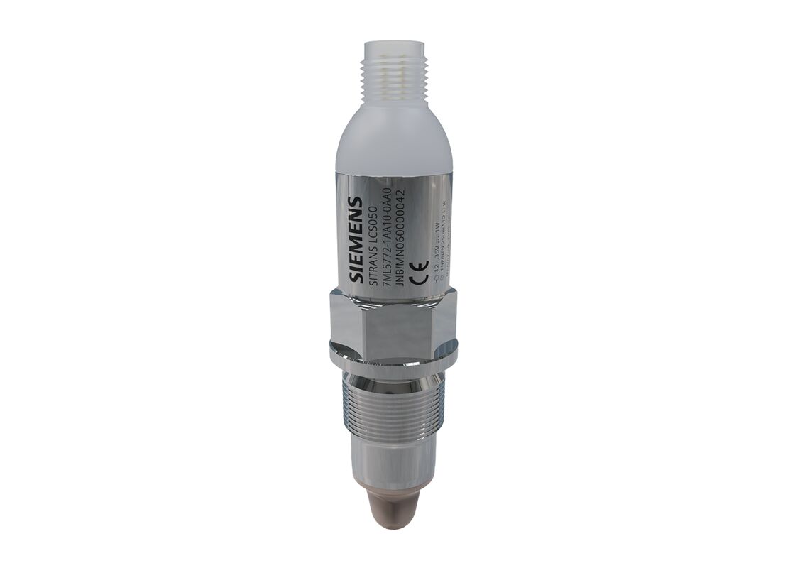 SITRANS LCS050 Ultracompacte capaciteitsniveauschakelaar met IO-Link-communicatie en PEEK-sonde voor puntniveau-detectie