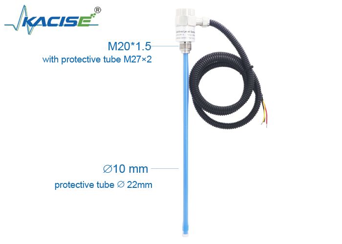 KSLV651-A Compacte niveausensor met IP68-bescherming FEP-sonde en zelfadapterende meting