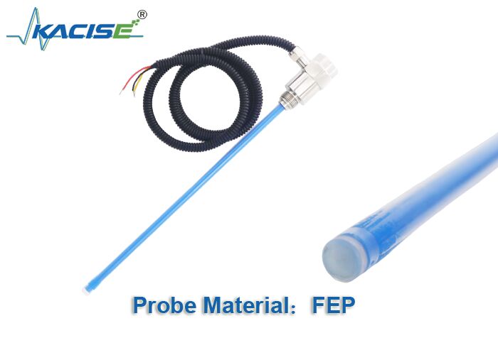 KSLV651-A Compacte niveausensor met IP68-bescherming FEP-sonde en zelfadapterende meting