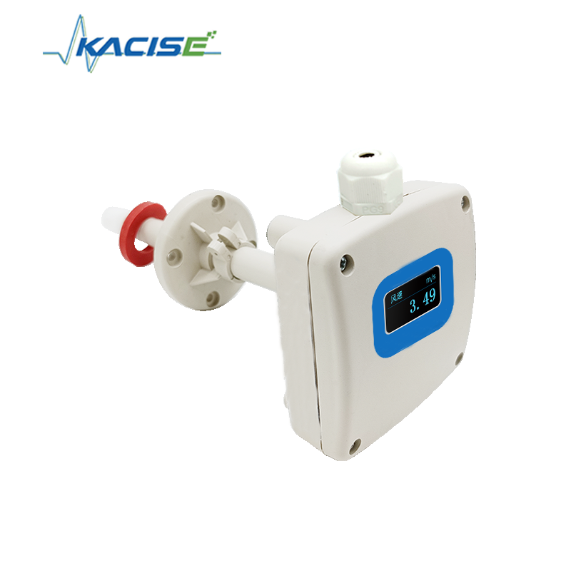 KQS-PWS Hoge temperatuurbestendige corrosiebestendige kanaalwindsnelheidssensor met lage startwindsnelheid ≤ 0,1 m/s